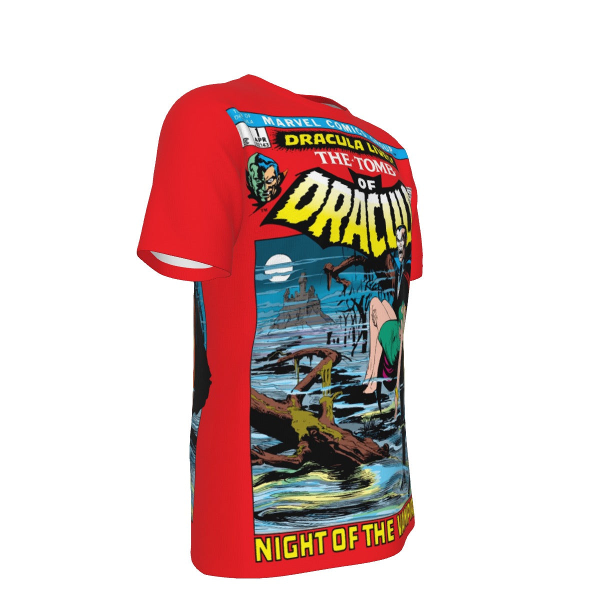 TOMB OF DRACULA 1 All Over Print Shirt & Tank Top - NEAL ADAMS ART