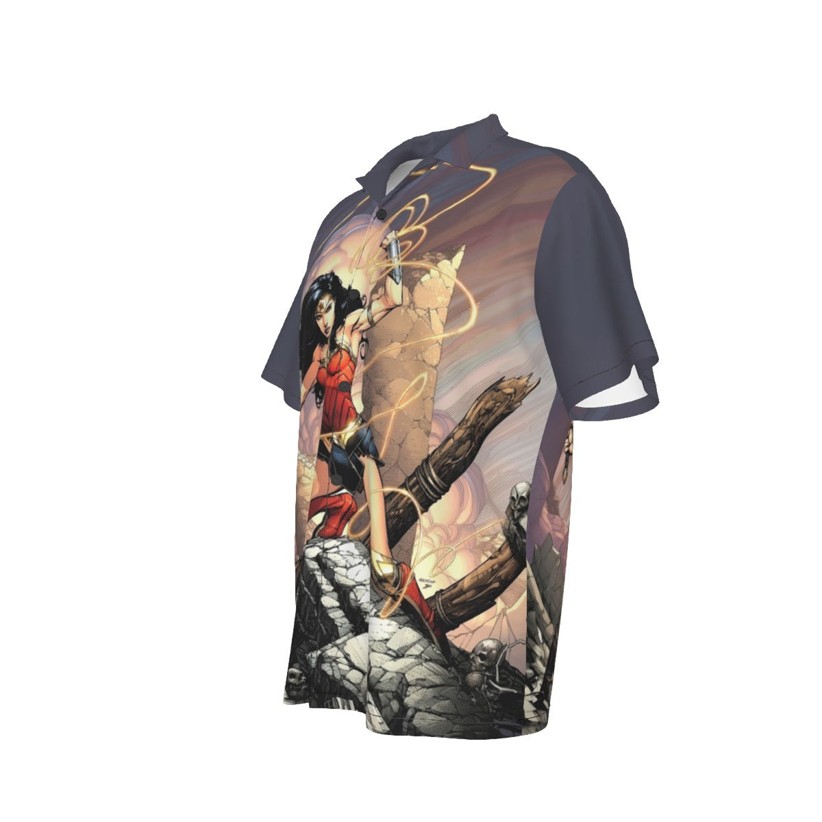 WONDER WOMAN 69 VAR  ALL OVER PRINT SHIRT AND TANK TOP - DAVID FINCH ART