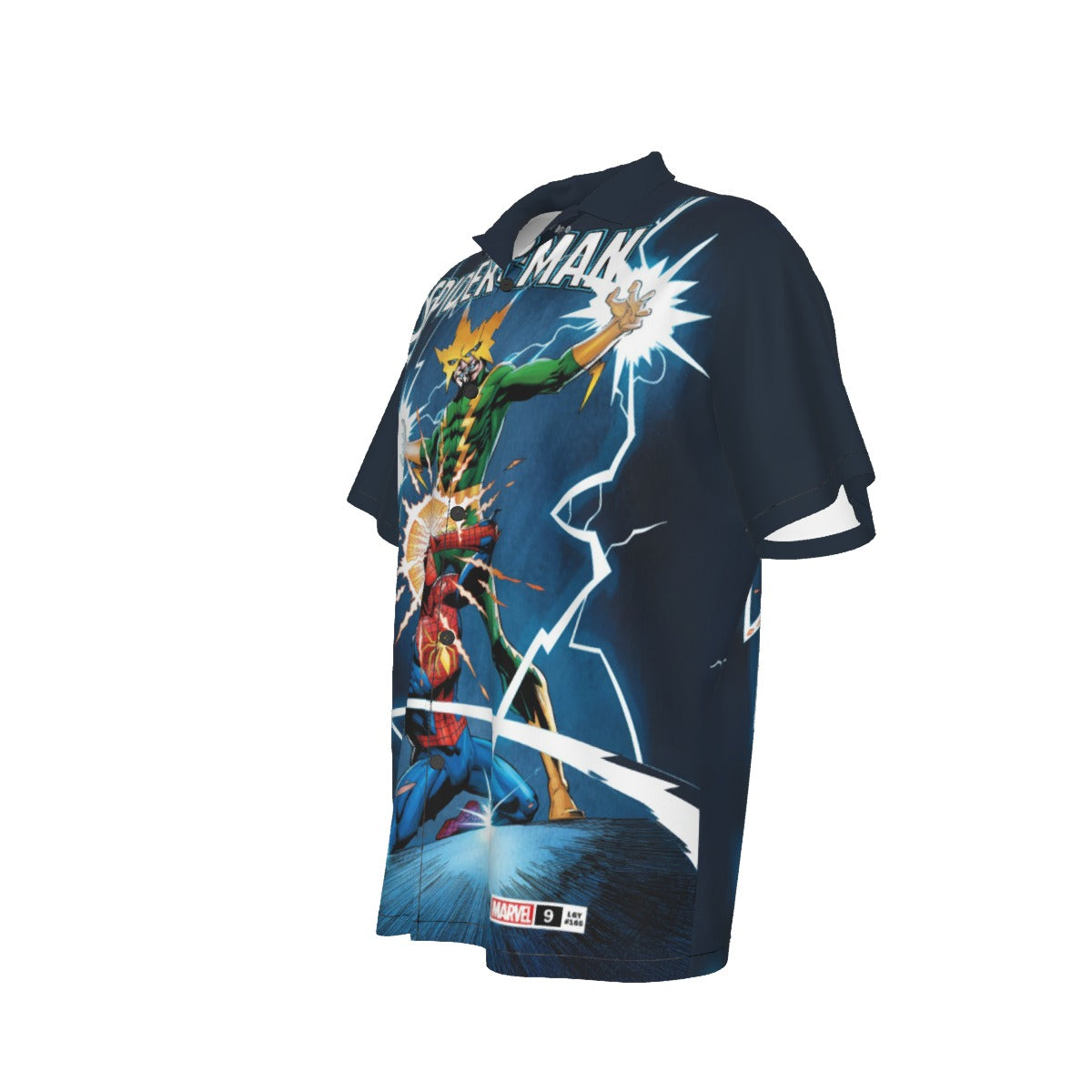 SPIDERMAN 9 V4 OVER PRINT SHIRT AND TANK TOP- ELECTRO