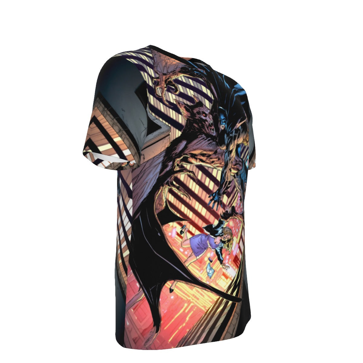 MANBAT PIN UP All Over Print Shirt & Tank Top- DOUG MAHNKE ART