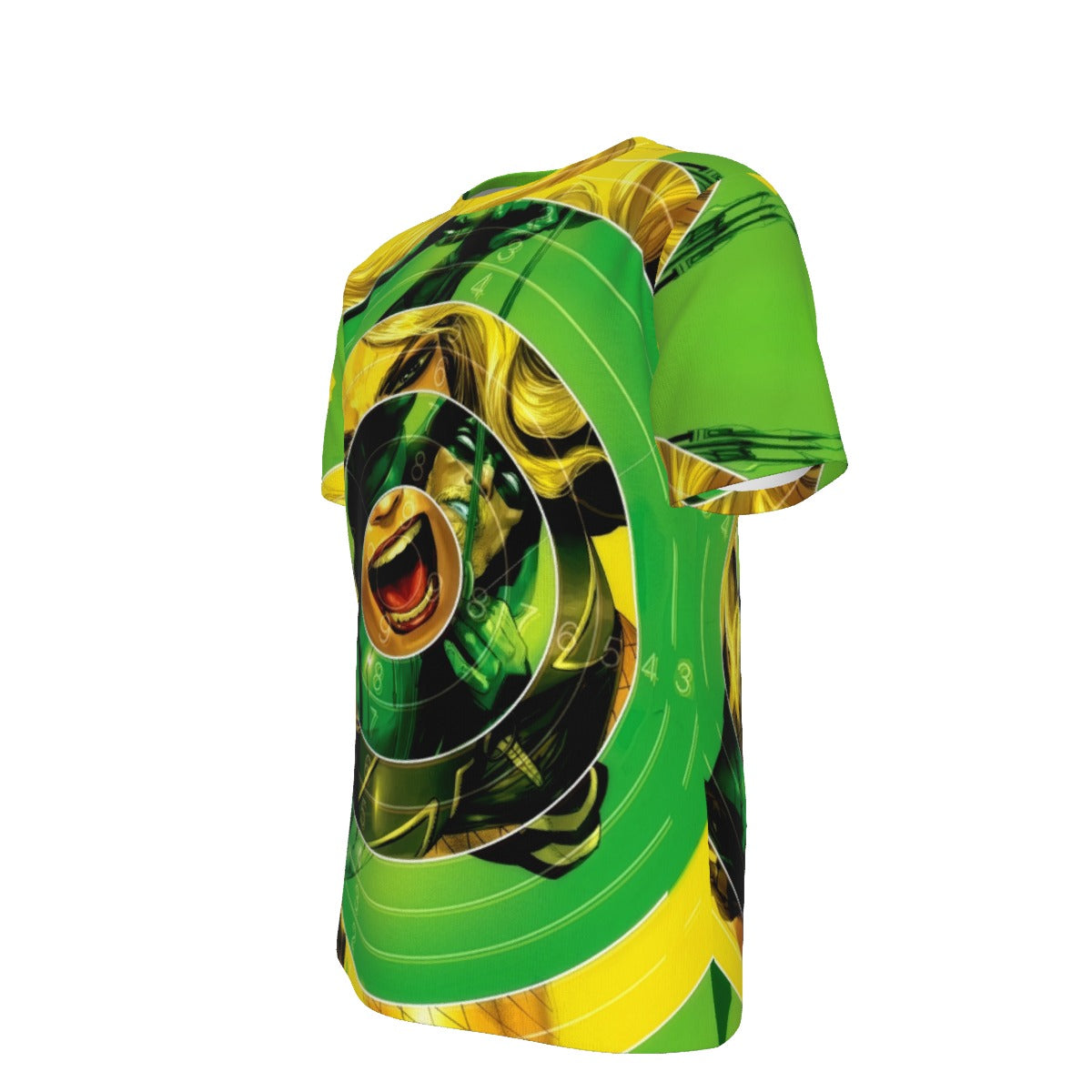 GREEN ARROW BLACK CANARY CRY ALL OVER PRINT SHIRT AND TANK TOP