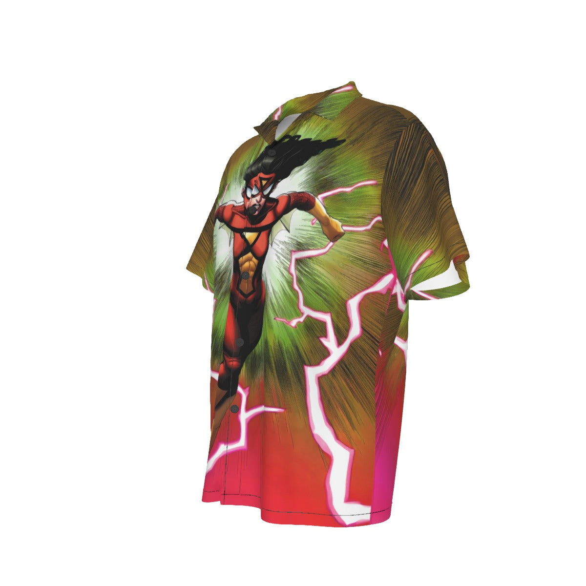 SPIDER WOMAN READY OVER PRINT SHIRT AND TANK TOP-ORIGINAL ART