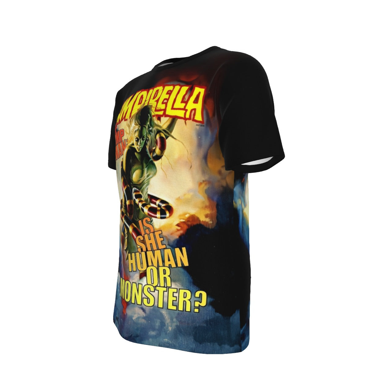 VAMPIRELLA 70 ALL OVER PRINT SHIRT AND TANK TOP - KEN KELLY