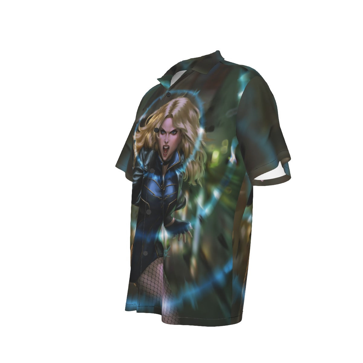 BLACK CANARY SONIC CRY ALL OVER PRINT SHIRT AND TANK TOP