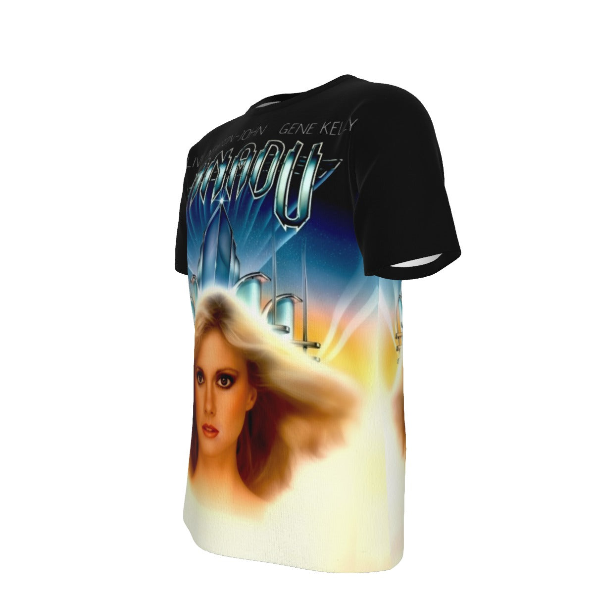 XANADU MOVIE POSTER OVER PRINT SHIRT AND TANK TOP