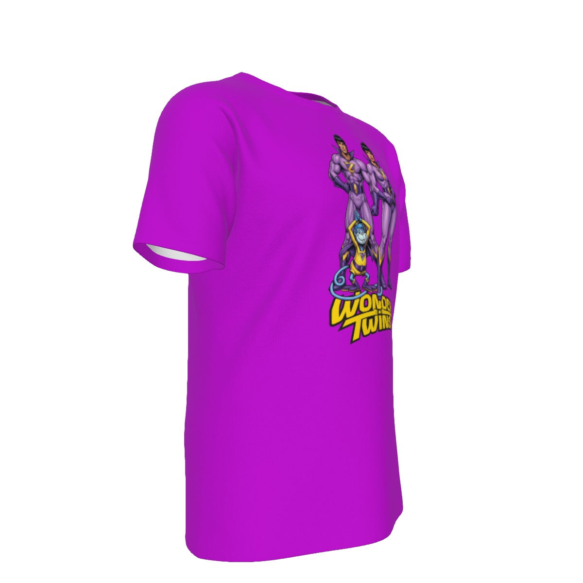 WONDER TWINS GO Over Print Shirt & Tank Top - ORIGINAL ART BY EKA