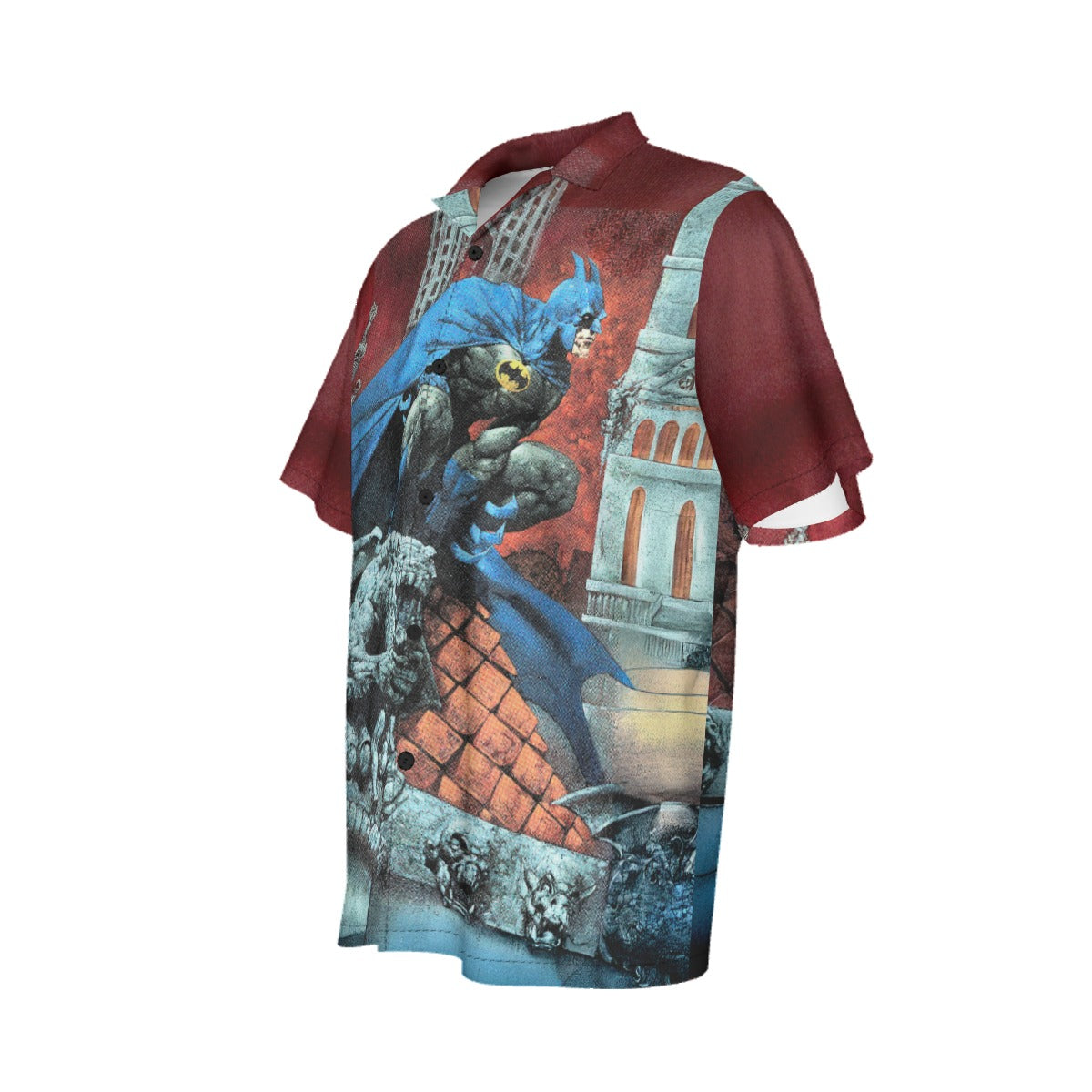 BATMAN PINUP ALL OVER PRINT SHIRT AND TANK TOP - CARL CRITSCHLOW ART