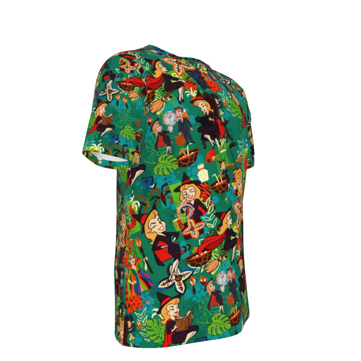 BEWITCHED TIKI HAWAIIAN All Over Print Shirt & Tank Top- ORIGINAL ART BY EKA