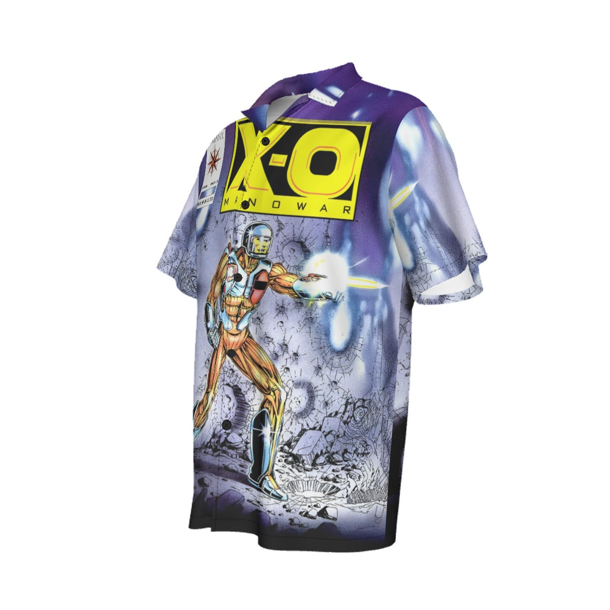 XO MAN OF WAR ALL OVER PRINT SHIRT AND TANK TOP -BOB LAYTON ART