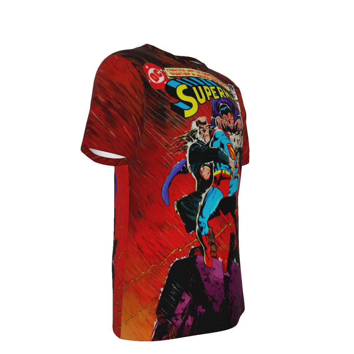 SUPERMAN 344 All Over Print Shirt & Tank Top  - ﻿Jose Luis Garcia-Lopez Art
