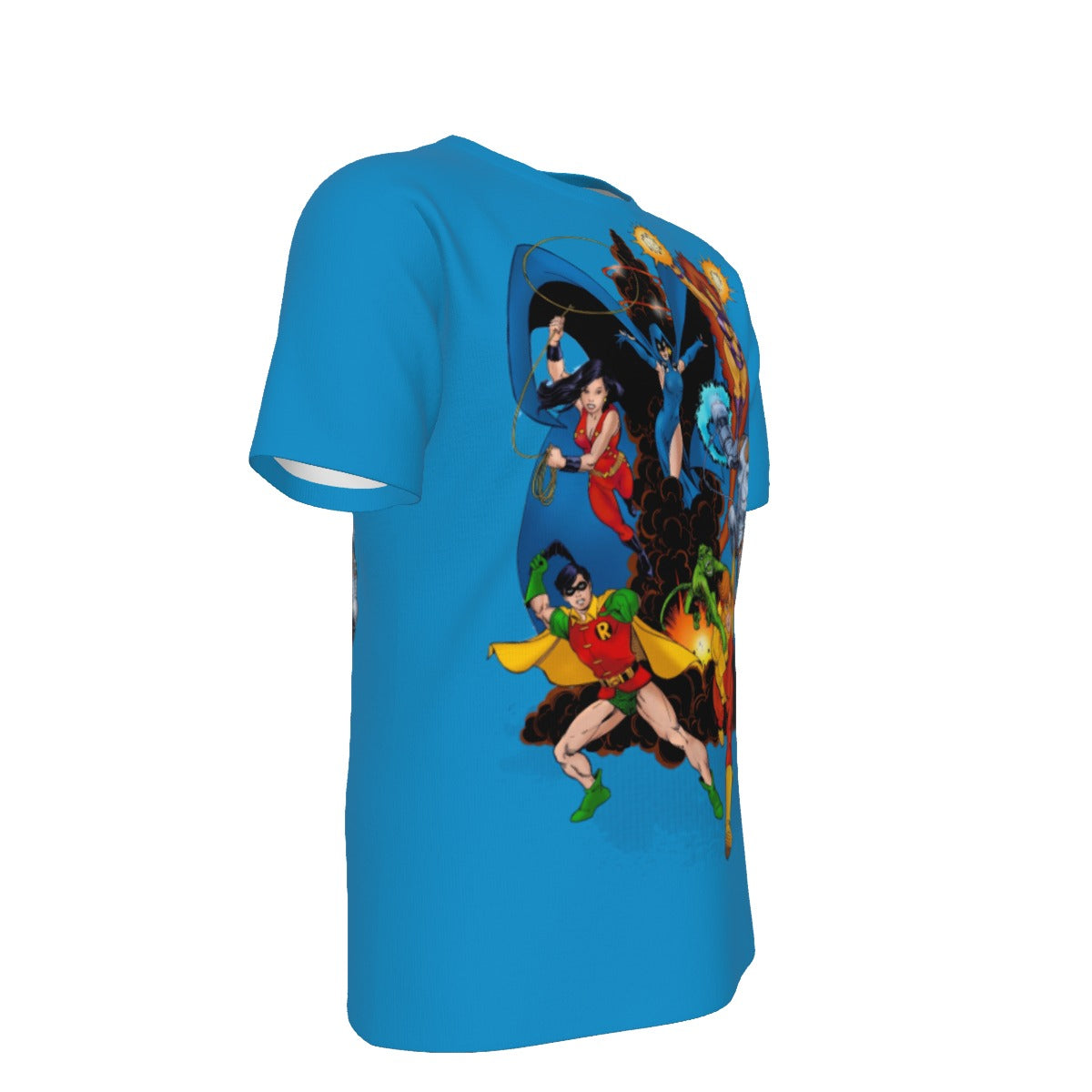NEW TEEN TITANS PIN UP All Over Print Shirt & Tank Top-GEORGE PEREZ ART
