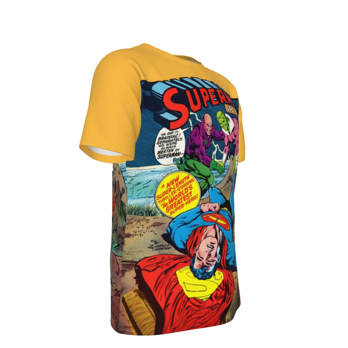 SUPERMAN SPECTACULAR All Over Print Shirt & Tank Top