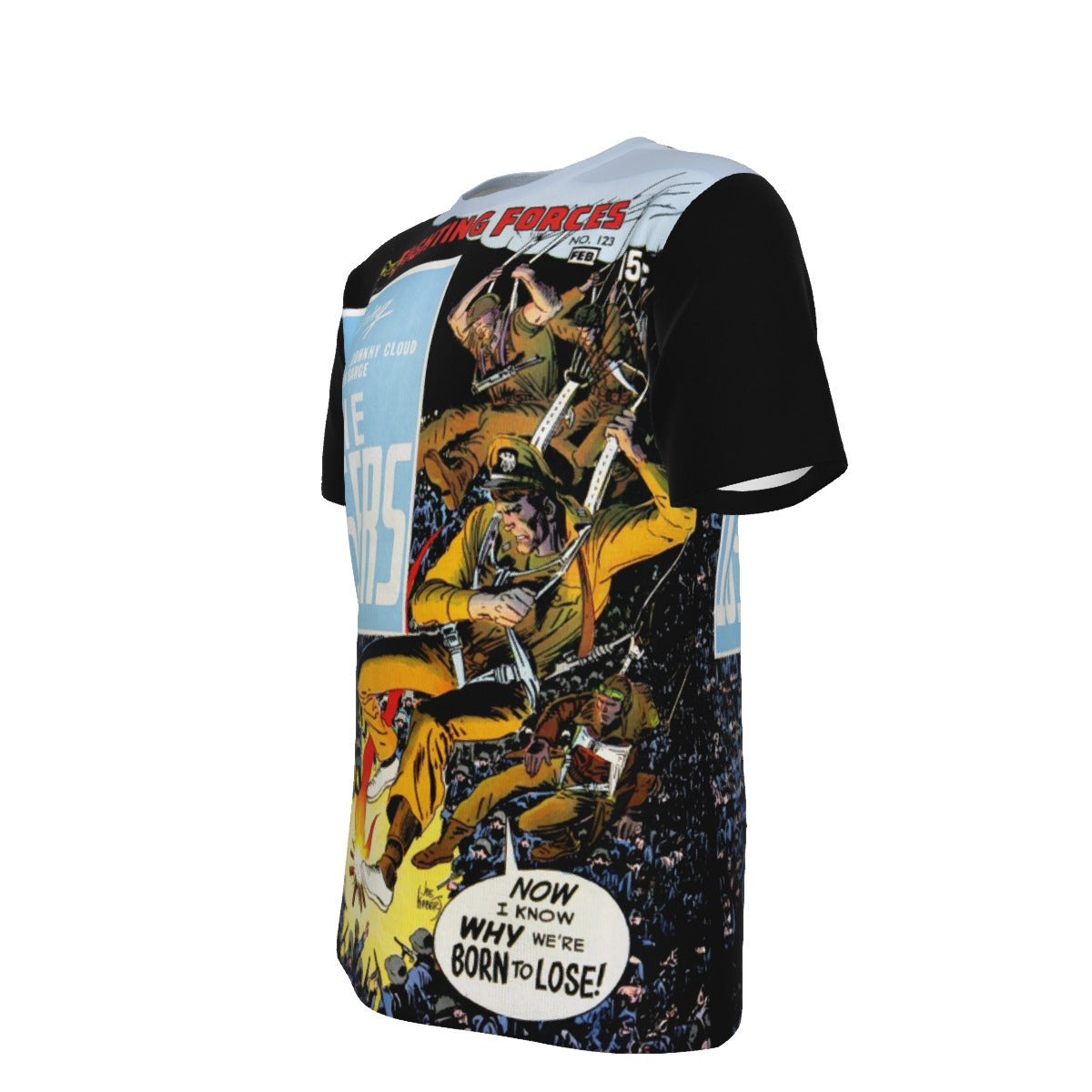 OUR FIGHTING FORCES 121 OVER PRINT SHIRT AND TANK TOP