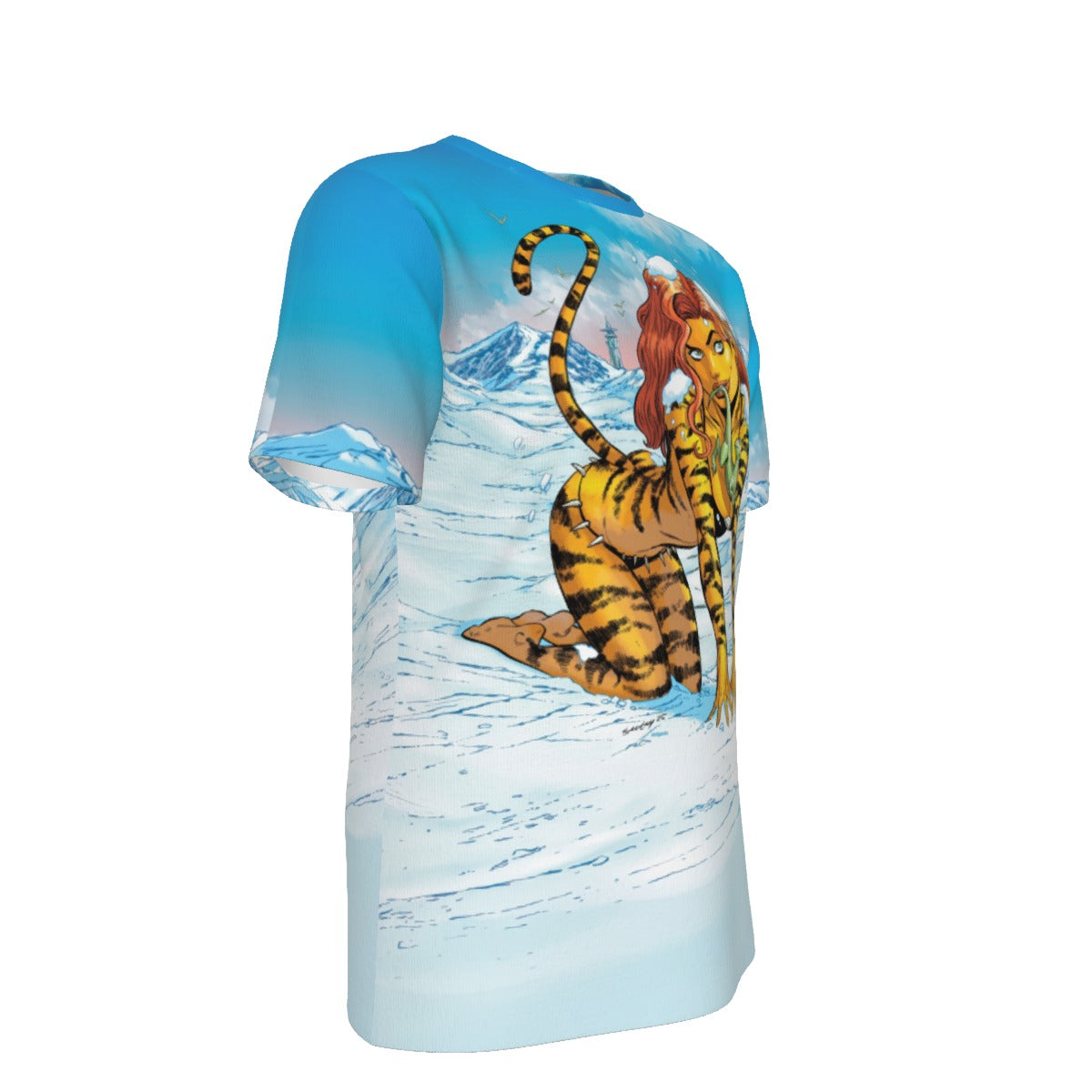 TIGRA PIN UP All Over Print Shirt & Tank Top - TIM SEELY ART
