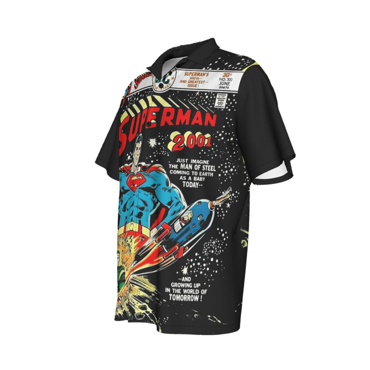 SUPERMAN 300 ALL OVER PRINT SHIRT AND TANK TOP
