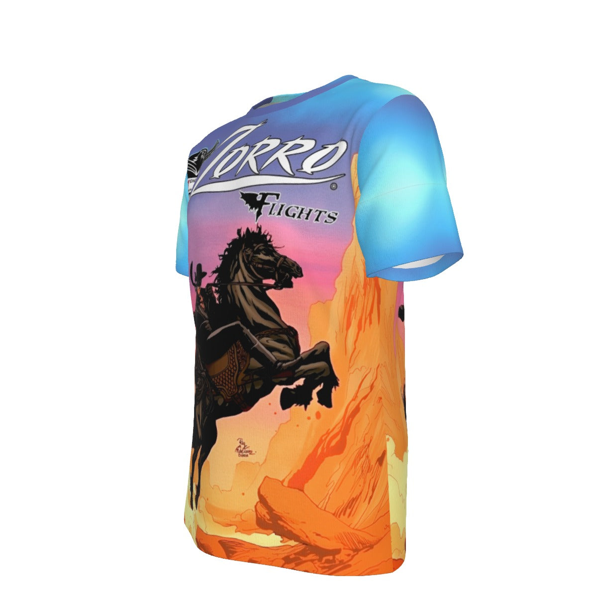 ZORRO FLIGHTS ALL OVER PRINT SHIRT AND TANK TOP