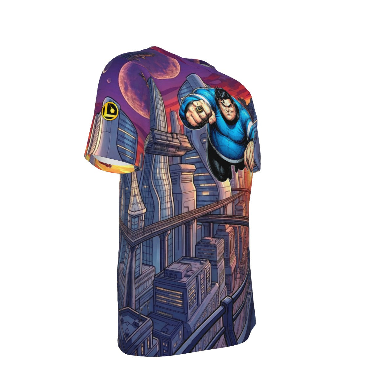 BOUNCING BOY RUSH ALL OVER PRINT SHIRT AND TANK TOP - ORIGINAL ART BY EKA