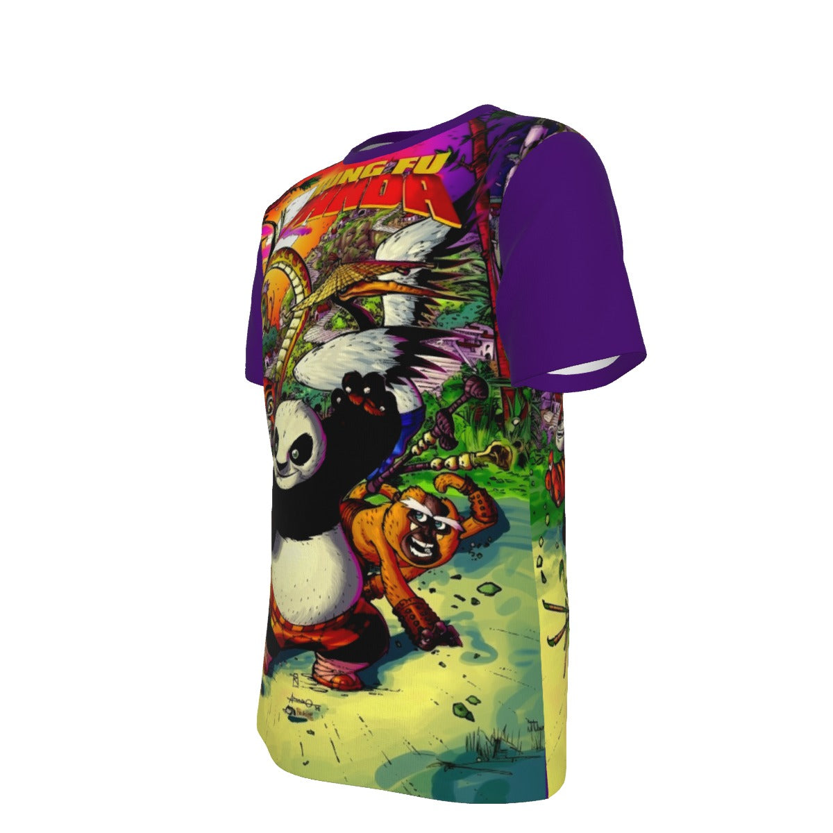 KUNG FU PANDA ALL OVER PRINT SHIRT AND TANK TOP