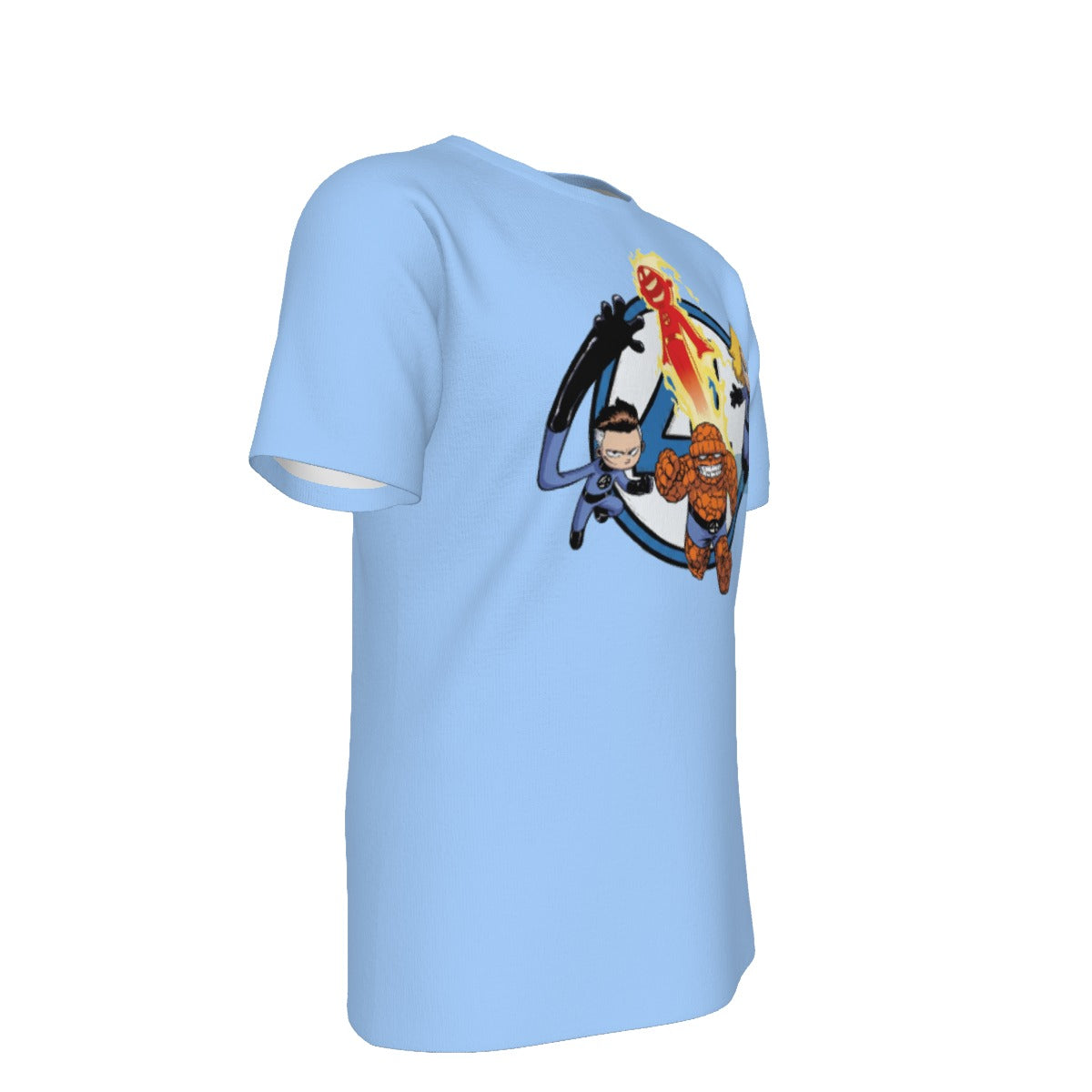 FANTASTIC FOUR PIN UP All Over Print Shirt & Tank Top  - SKOTTIE YOUNG ART