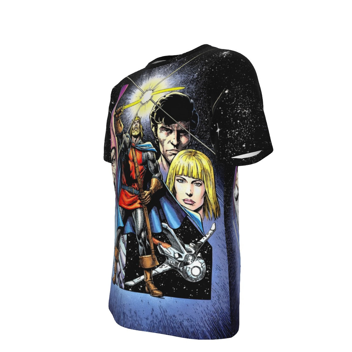 CAMELOT 3000 TRIBUTE ALL OVER PRINT SHIRT AND TANK TOP- ORIGINAL ART