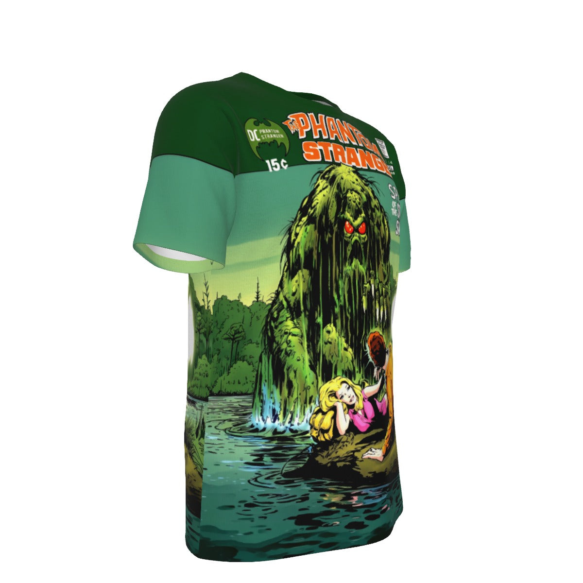 PHANTOM STRANGER 14 All Over Print Shirt & Tank Top - SWAMP THING -NEAL ADAMS ART