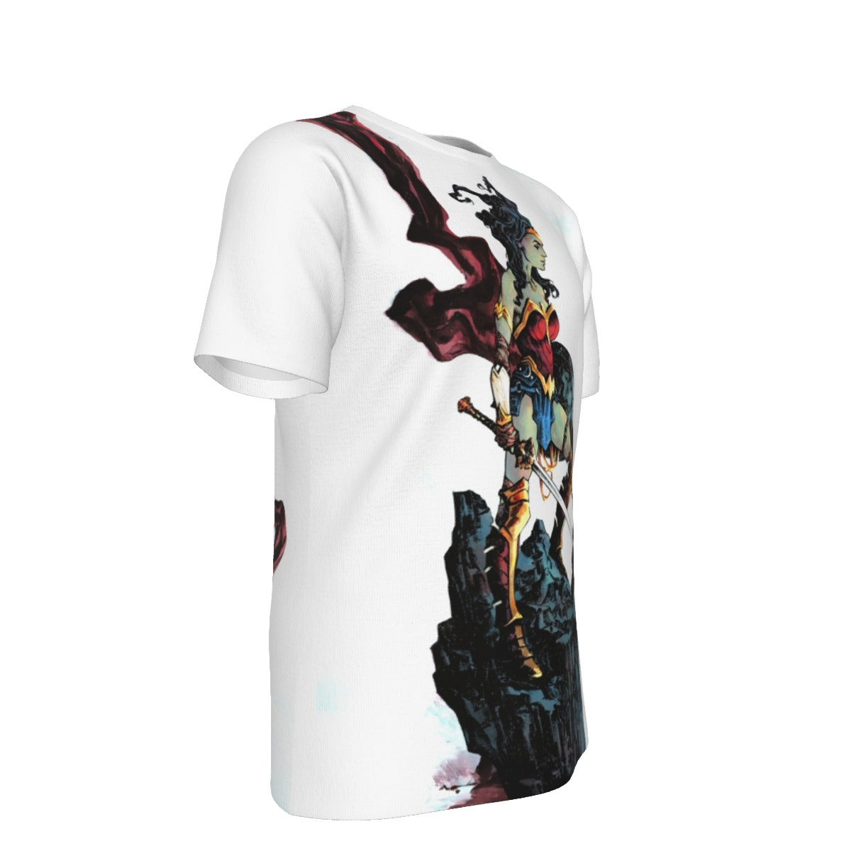 WONDER WOMAN 2 V6 VAR All Over Print Shirt & Tank Top - SEBA FIUMARA ART