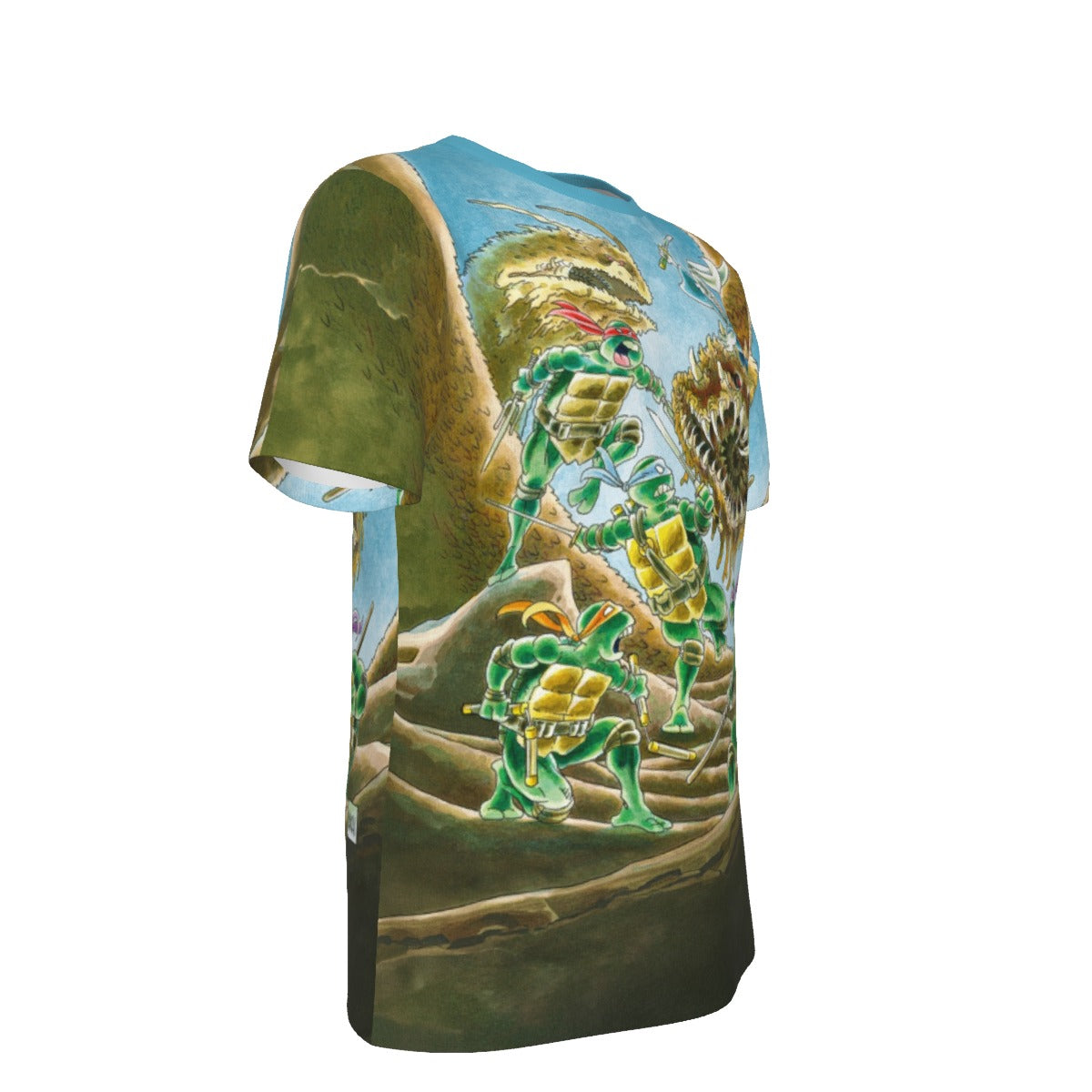 USAGI YOJIMBO VS TNMT All Over Print Shirt & Tank Top - TEENAGED MUTANT NINJA TURTLES