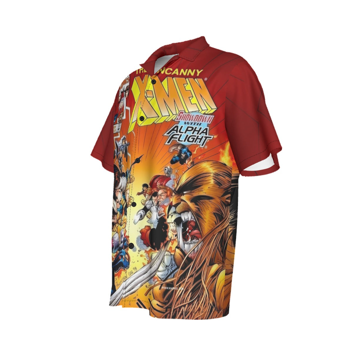 XMEN 355 ALL OVER PRINT SHIRT AND TANK TOP - ALPHA FLIGHT