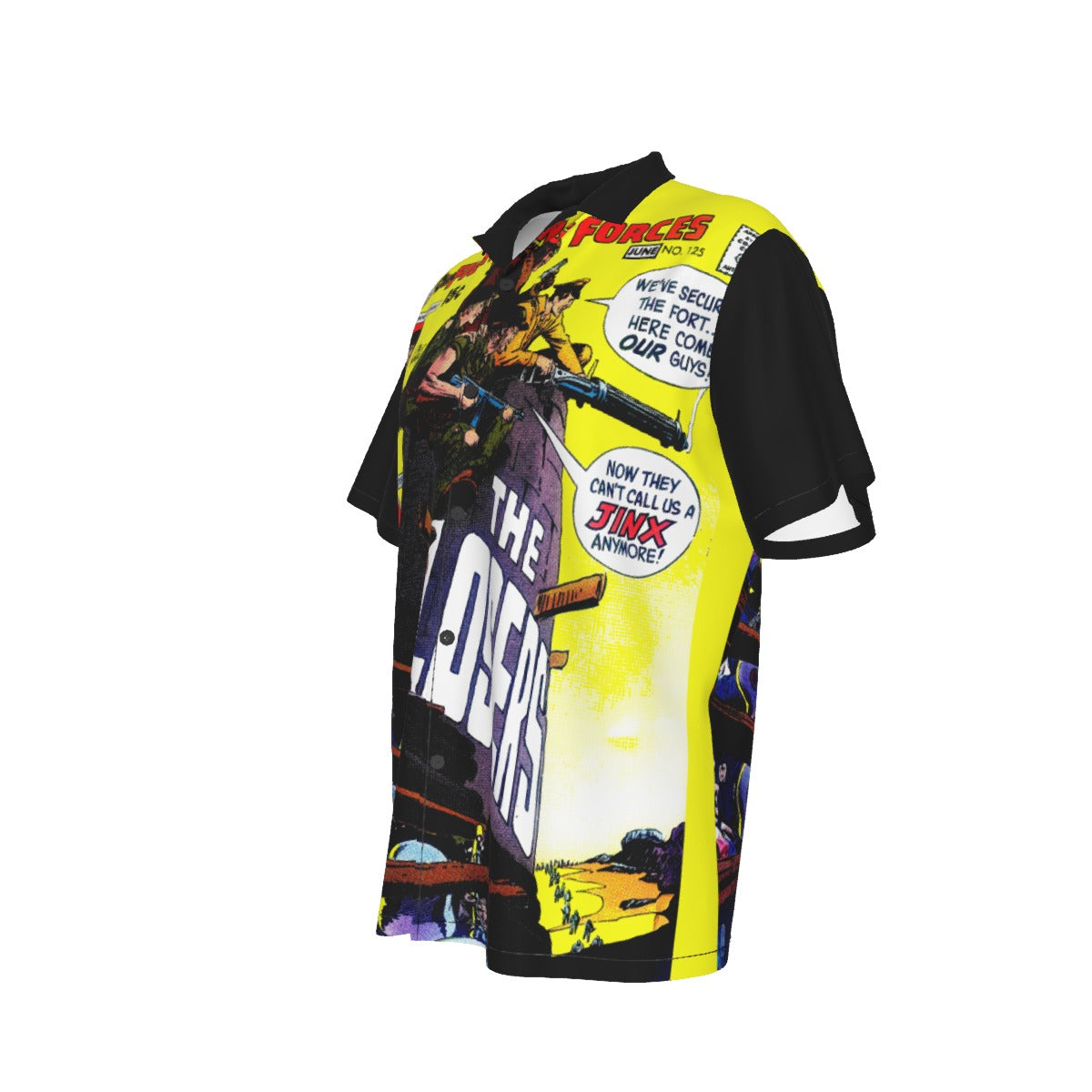 THE LOSER-OUR FIGHTING FORCES 123 OVER PRINT SHIRT & TANK - THE LOSERS