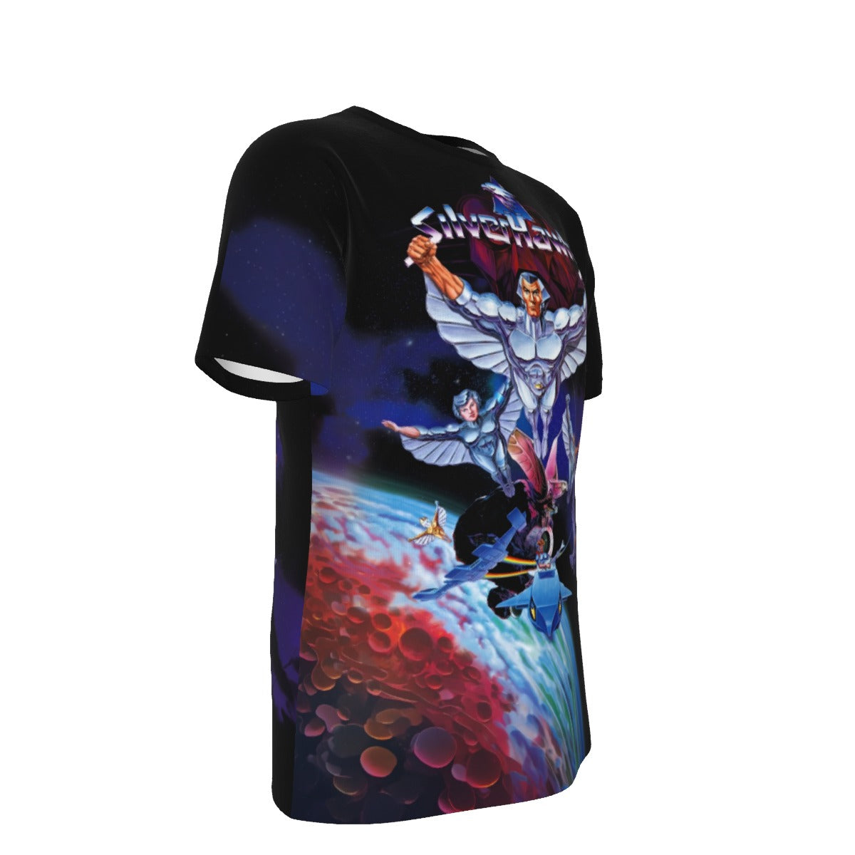 SILVERHAWKS Over Print Shirt & Tank Top