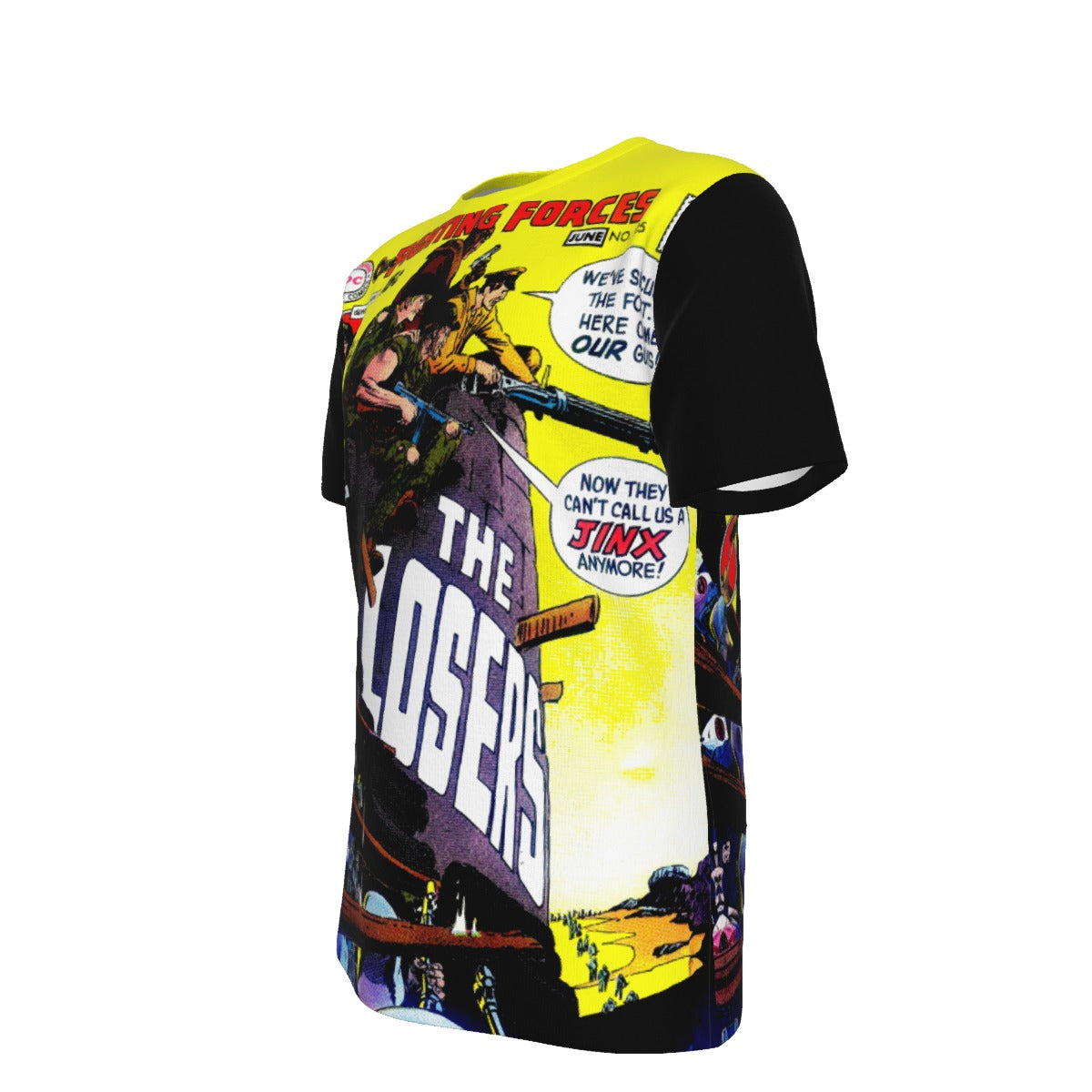 THE LOSER-OUR FIGHTING FORCES 123 OVER PRINT SHIRT & TANK - THE LOSERS