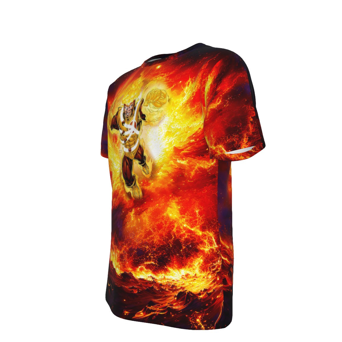 FIRESTORM BURST OVER PRINT SHIRT AND TANK TOP - REFRESH