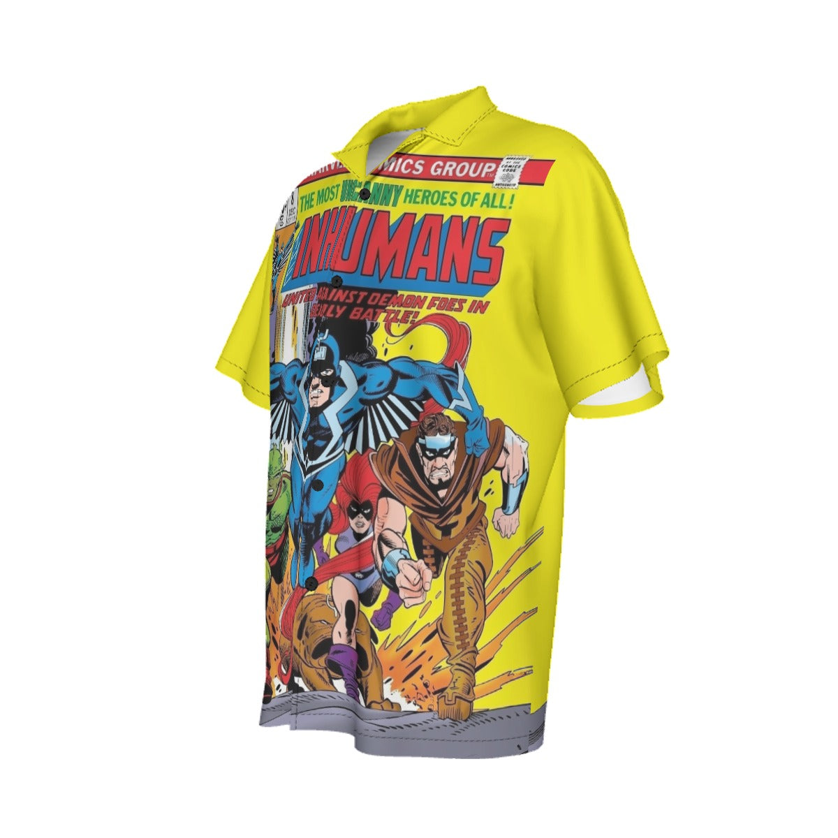 INHUMANS 8 ALL OVER PRINT SHIRT AND TANK TOP