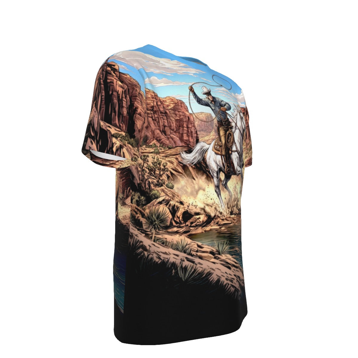 LONE RANGER GO VAR All Over Print Shirt & Tank Top - ORIGINAL ART BY EKA