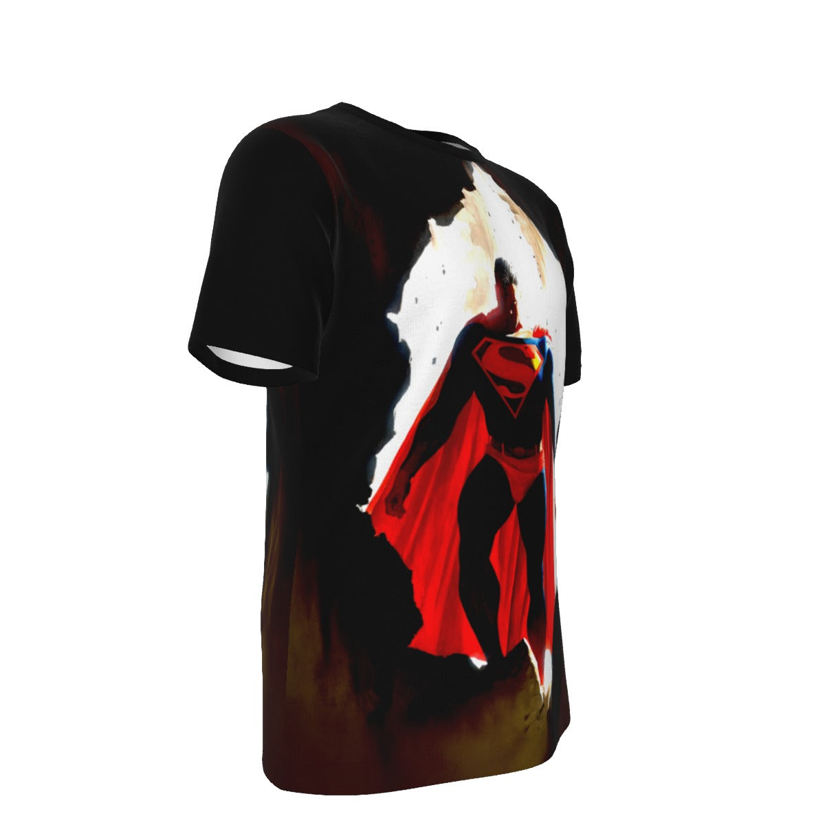 SUPERMAN THRU THE WALL All Over Print Shirt & Tank Top  - ALEX ROSS ART