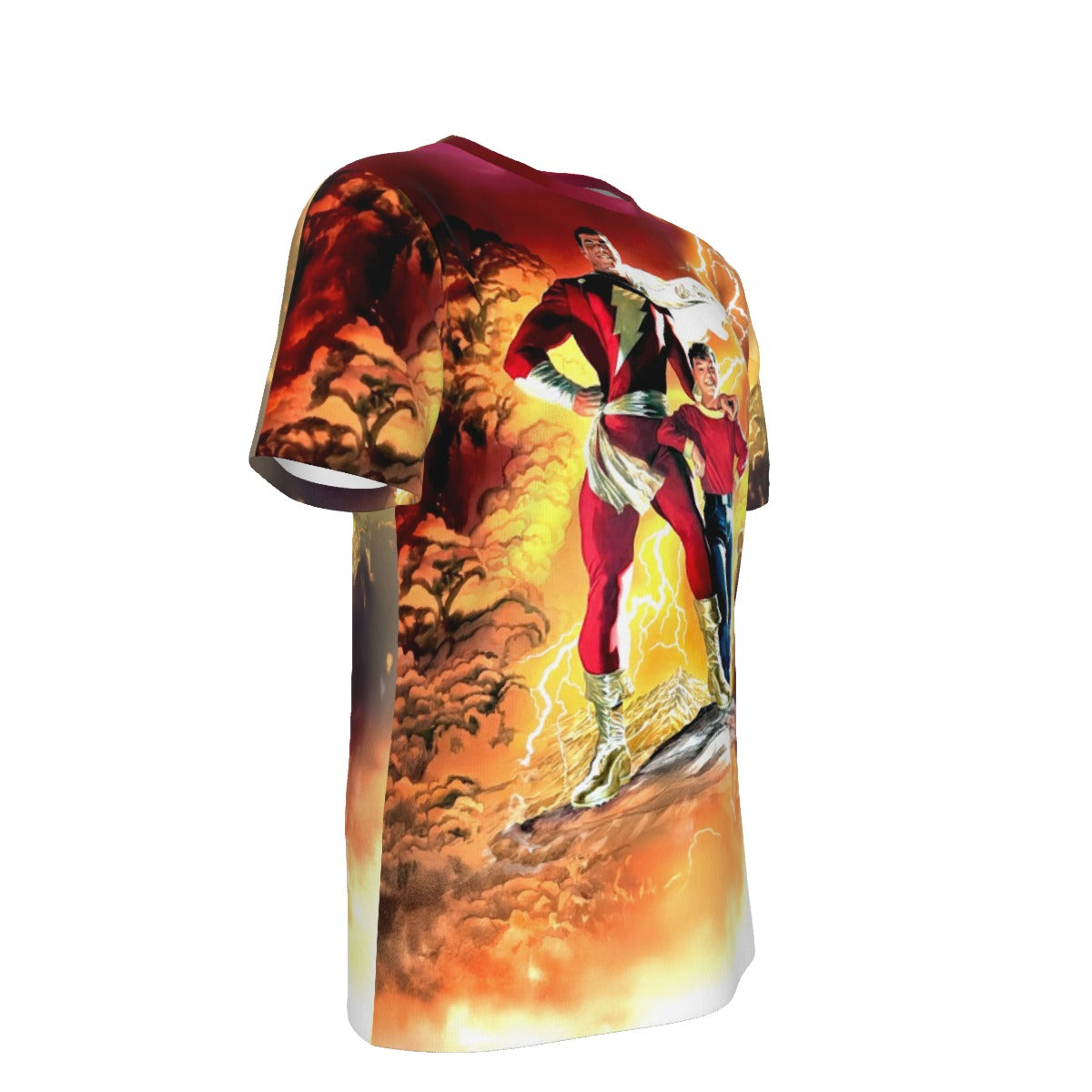 SHAZAM AND BILLY All Over Print Shirt & Tank Top - ALEX ROSS ART