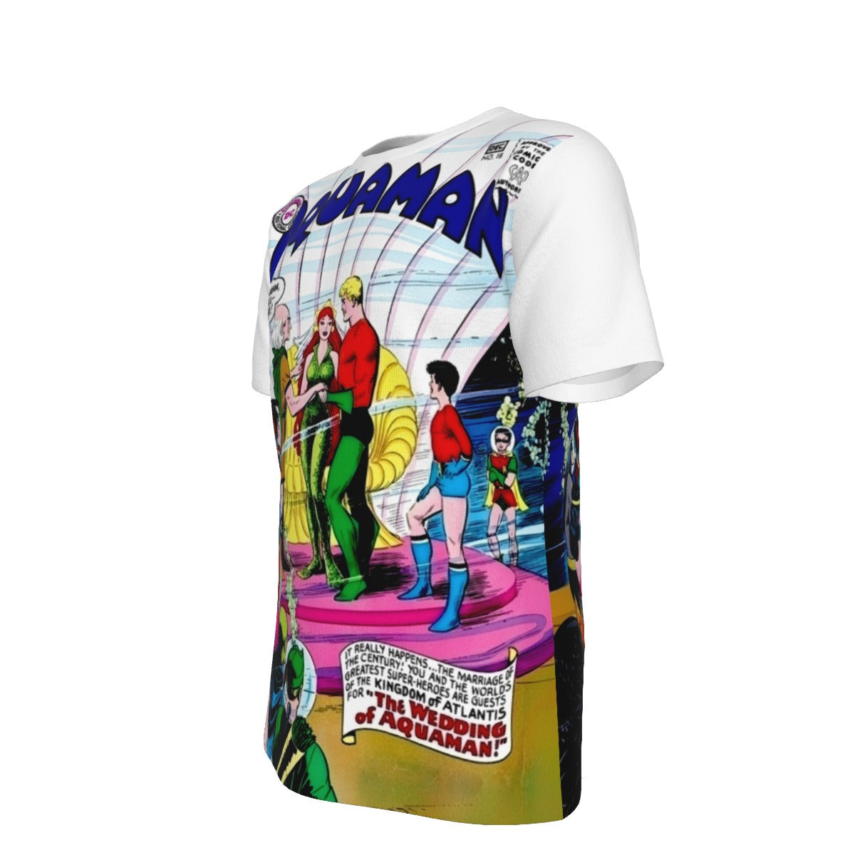 AQUAMAN 18 All Over Print Shirt & Tank Top - MERA