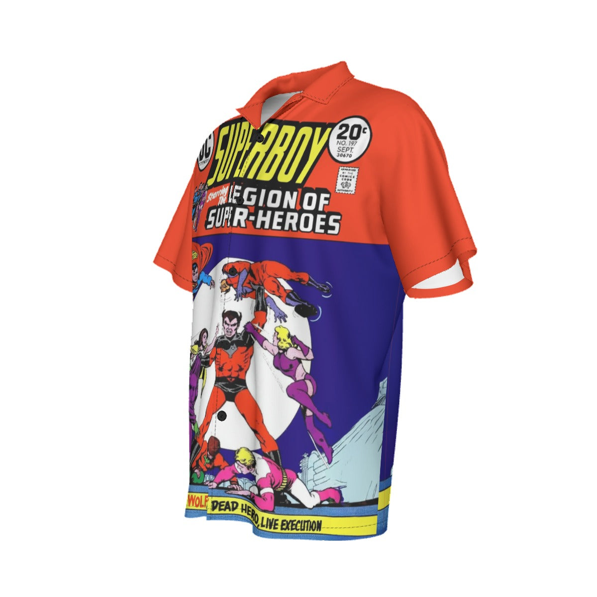 SUPERBOY 197 OVER PRINT SHIRT AND TANK TOP