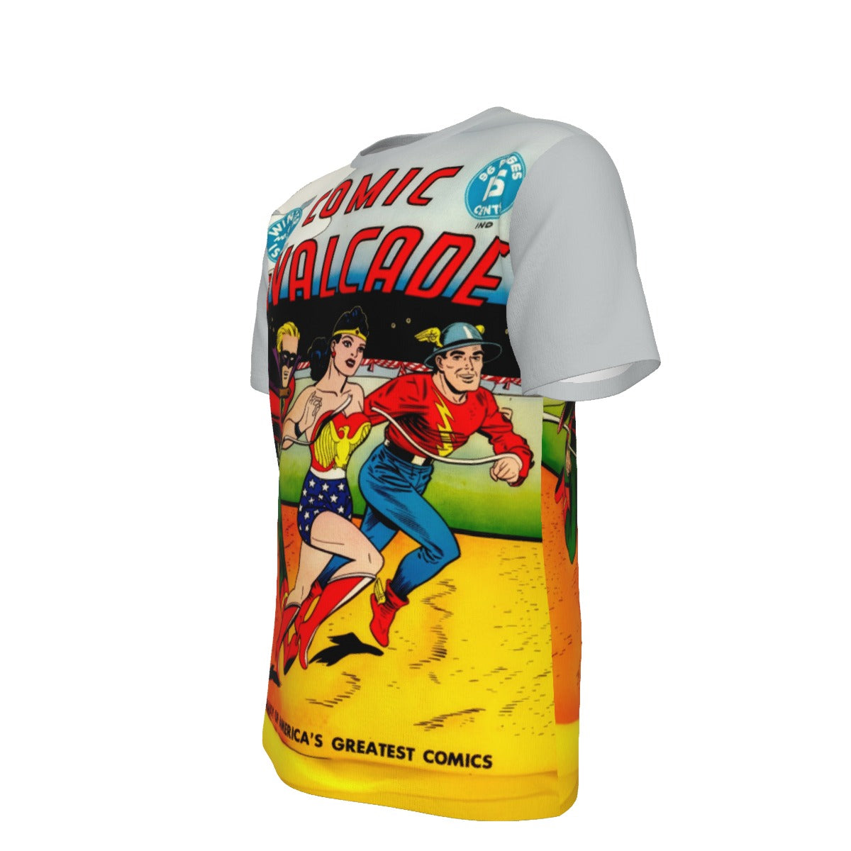 COMICS CAVALCADE All Over Print Shirt & Tank Top