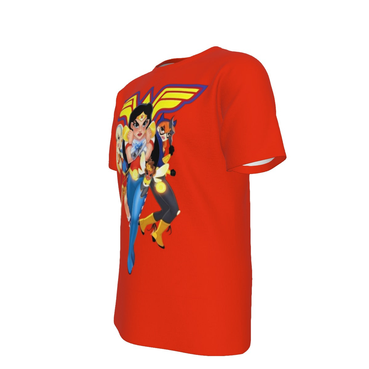 DC SUPERHERO GIRLS 1 ALL OVER PRINT SHIRT AND TANK TOP- WONDER WOMAN