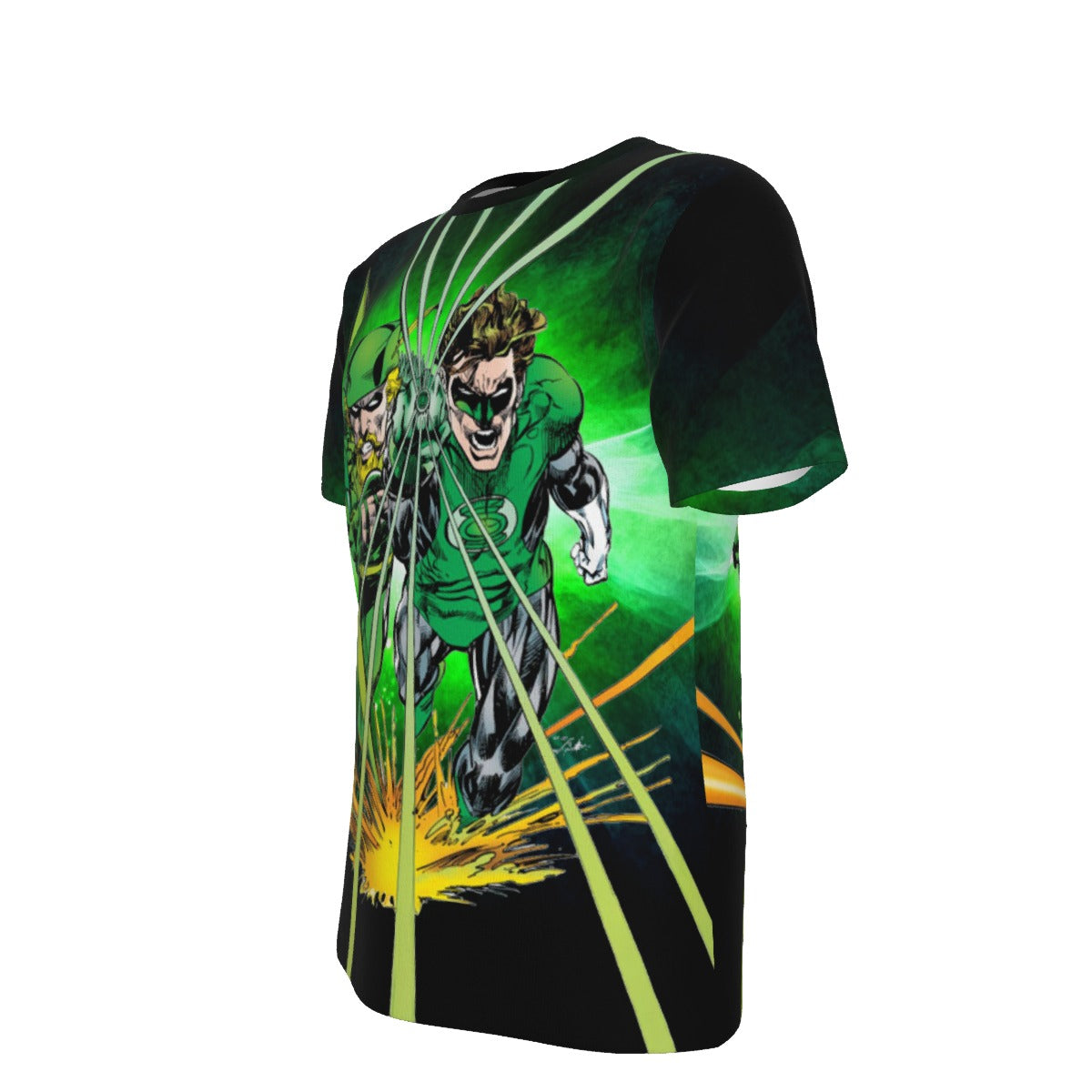 GREEN LANTERN GREEN ARROW TPBY ALL OVER PRINT SHIRT AND TANK TOP