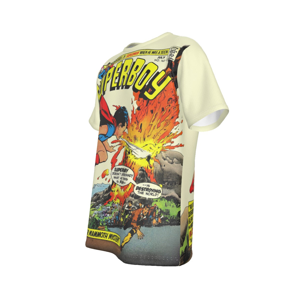 SUPERBOY 167 OVER PRINT SHIRT AND TANK TOP - NEAL ADAMS ART