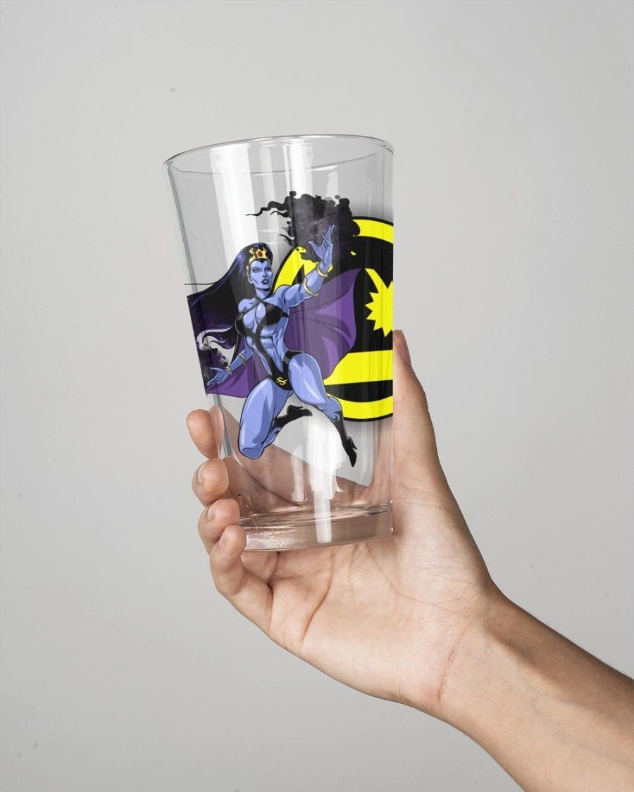 Shadow Lass Pint Glass (with Free Shipping)