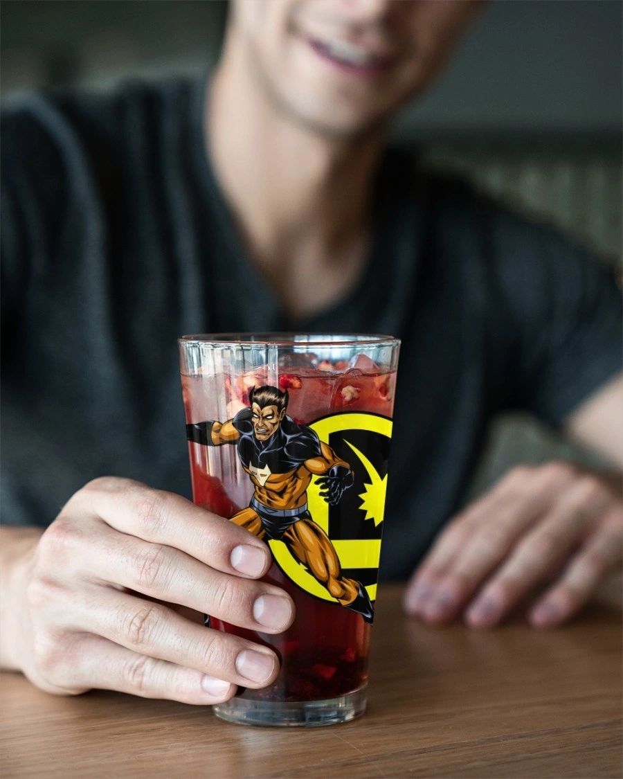 TIMBER WOLF Pint Glass (with Free Shipping)