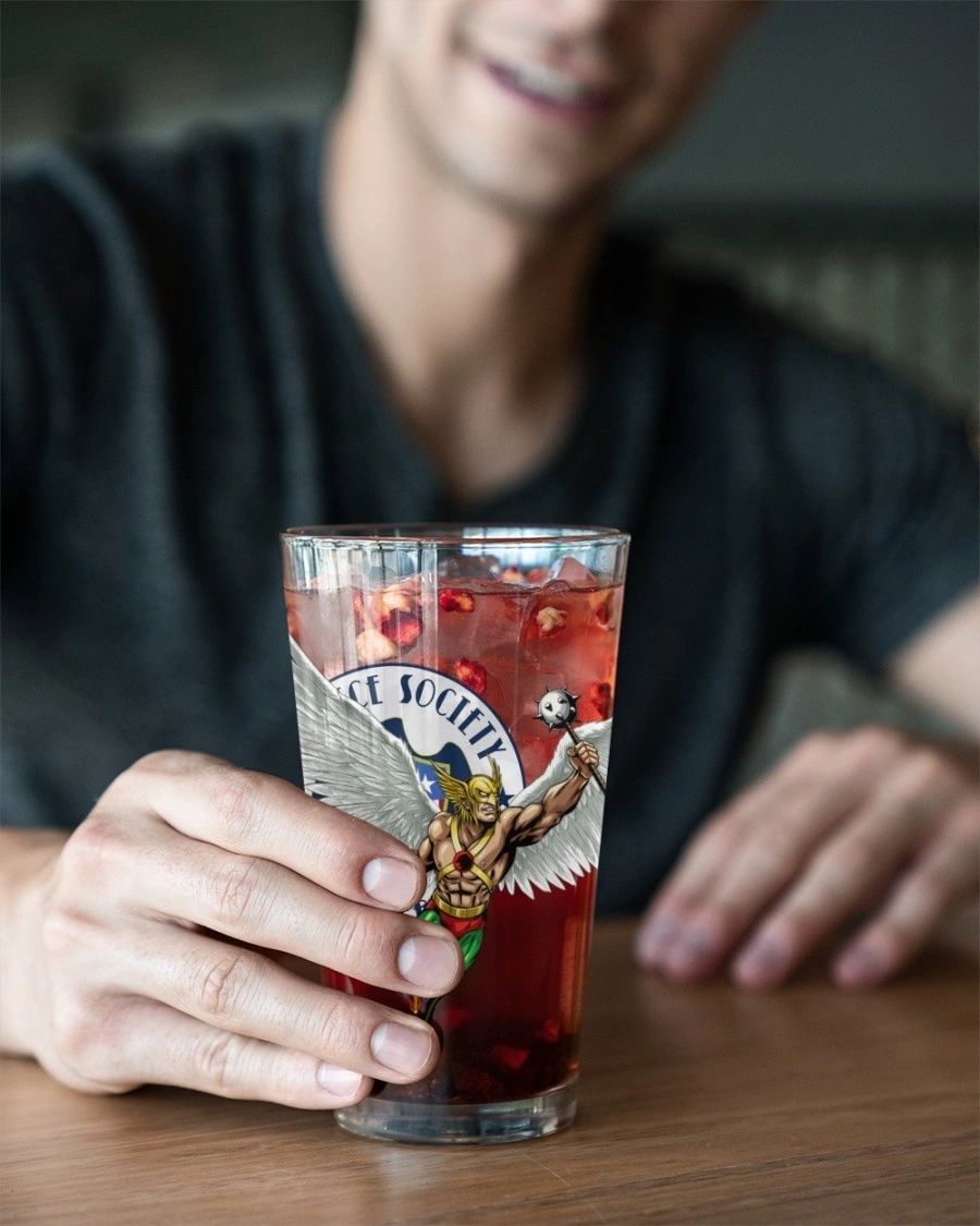 HAWKMAN READY Pint Glass (with Free Shipping)