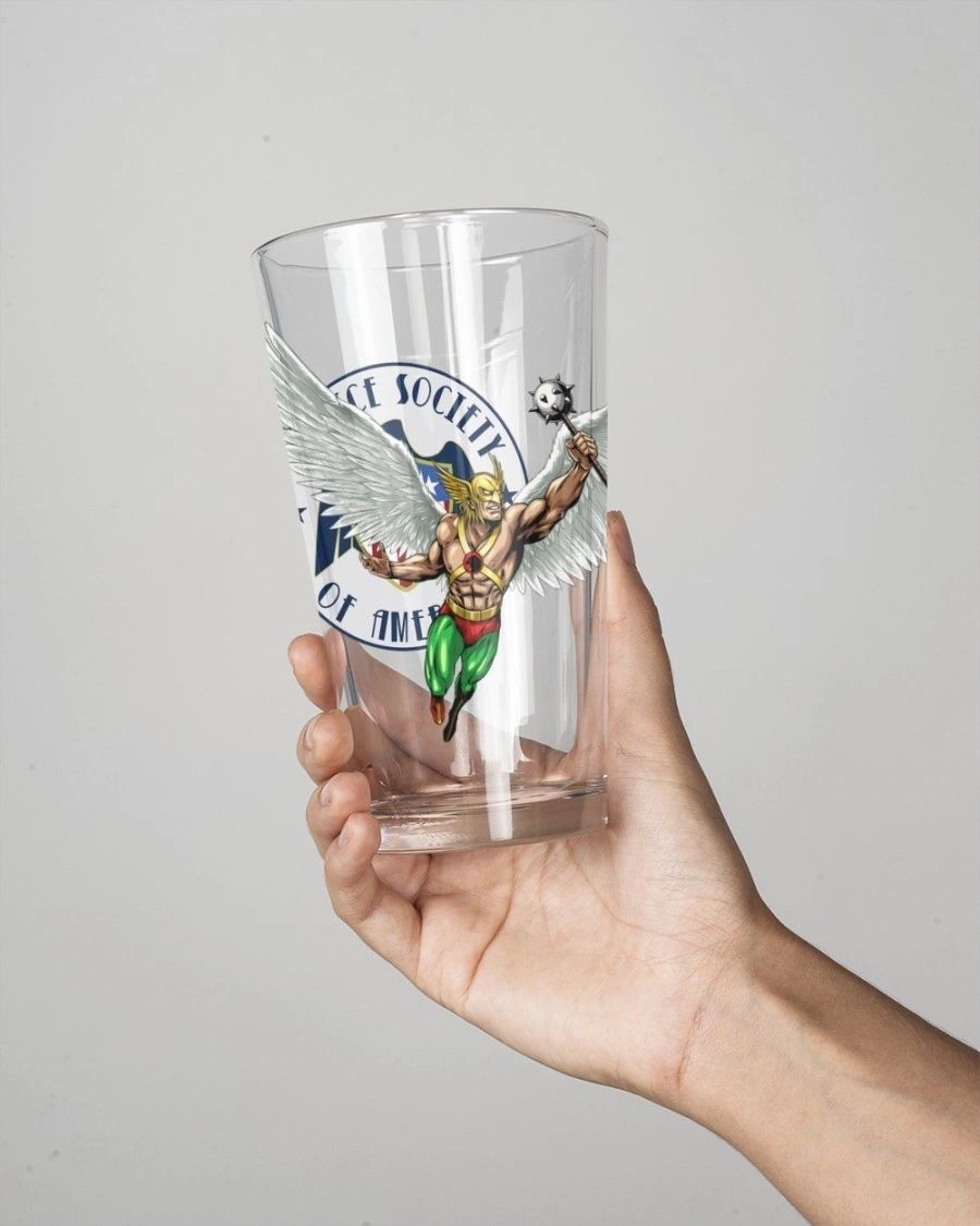 HAWKMAN READY Pint Glass (with Free Shipping)