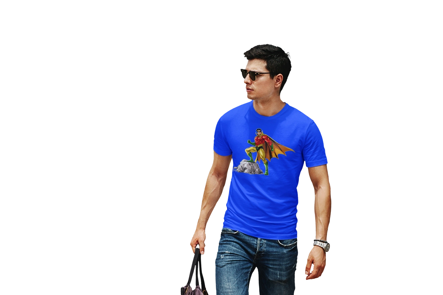 EARTH 2 ROBIN READY JSA Shirt