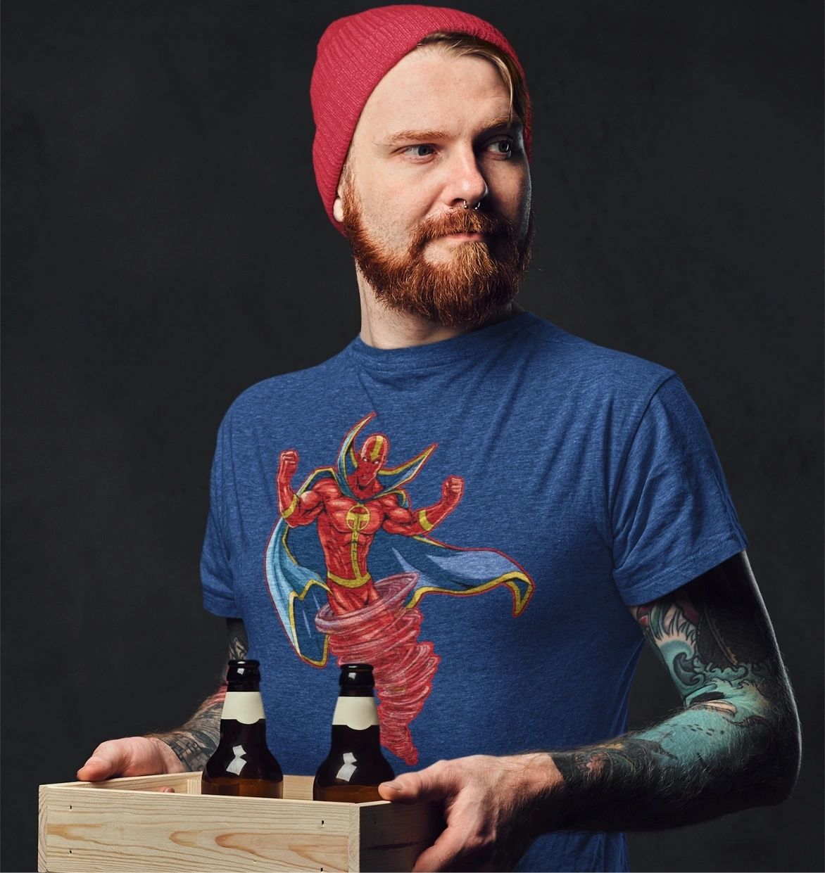 RED TORNADO READY JSA Shirt