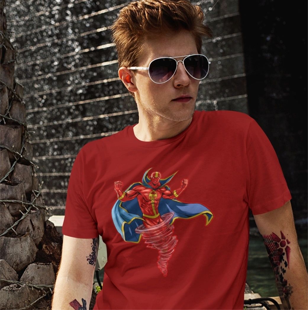 RED TORNADO READY JSA Shirt