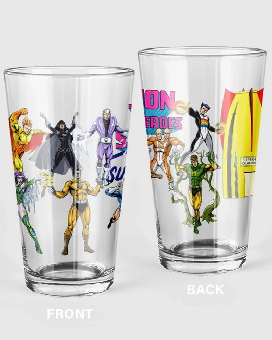 LEGION OF SUBSTITUTE HEROES Pint Glass (with Free Shipping)